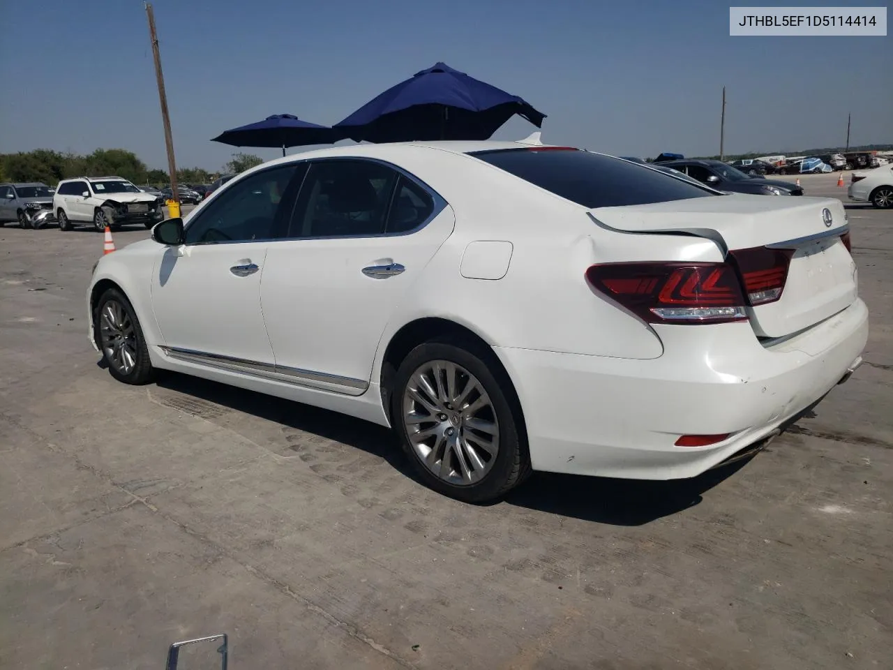 2013 Lexus Ls 460 VIN: JTHBL5EF1D5114414 Lot: 75257594