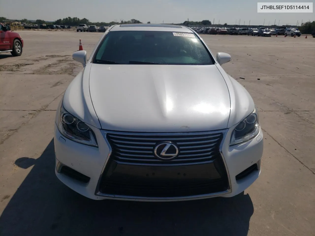 2013 Lexus Ls 460 VIN: JTHBL5EF1D5114414 Lot: 75257594