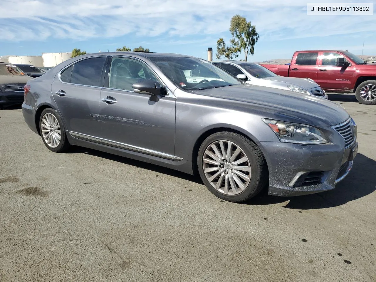 2013 Lexus Ls 460 VIN: JTHBL1EF9D5113892 Lot: 75534364