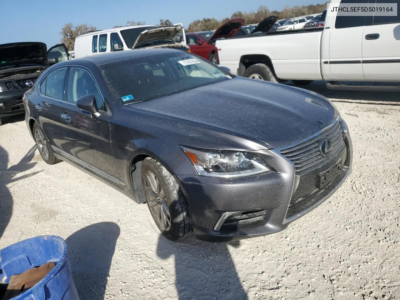 2013 Lexus Ls 460 VIN: JTHCL5EF5D5019164 Lot: 77437454