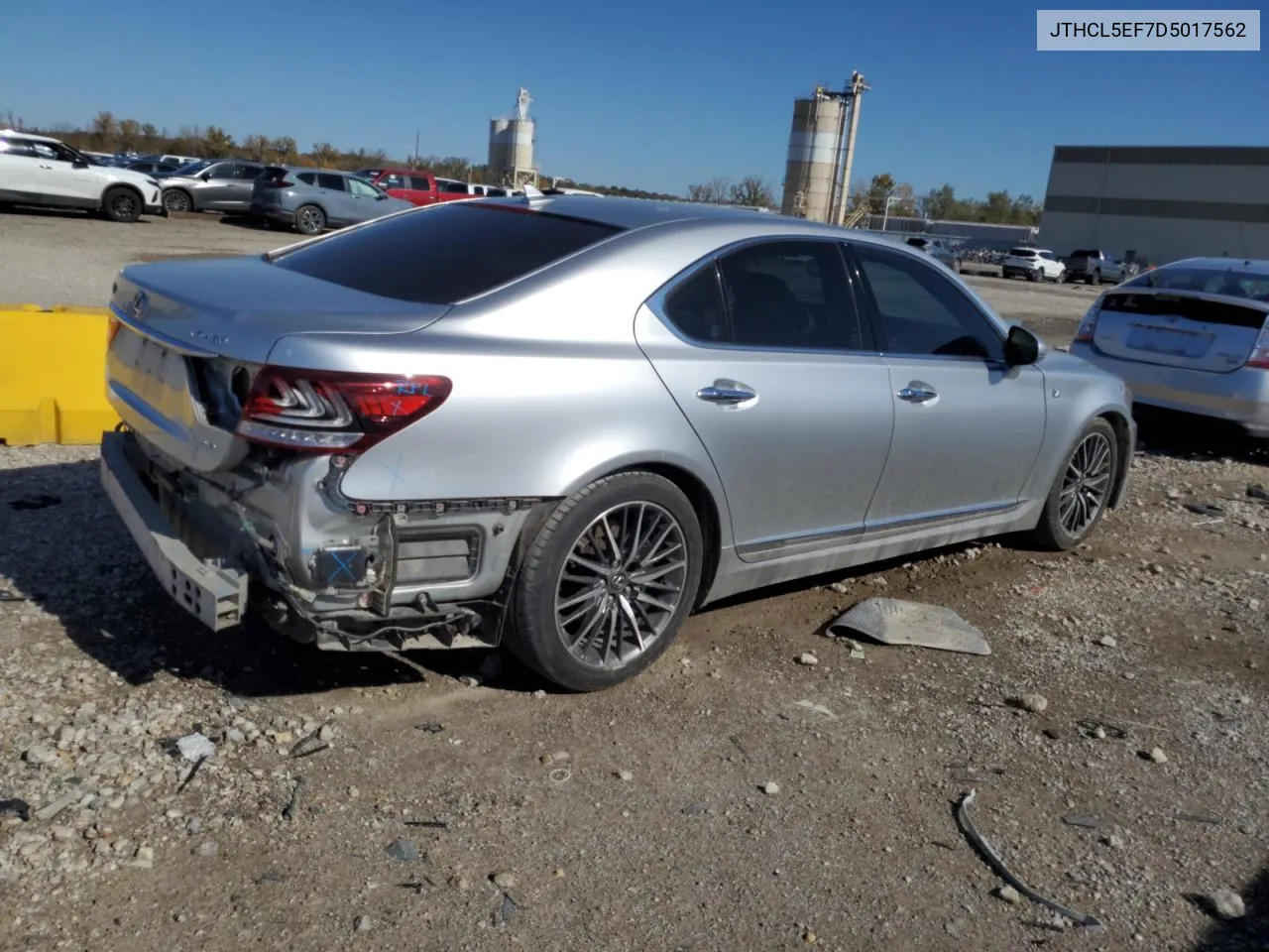 2013 Lexus Ls 460 VIN: JTHCL5EF7D5017562 Lot: 77442404