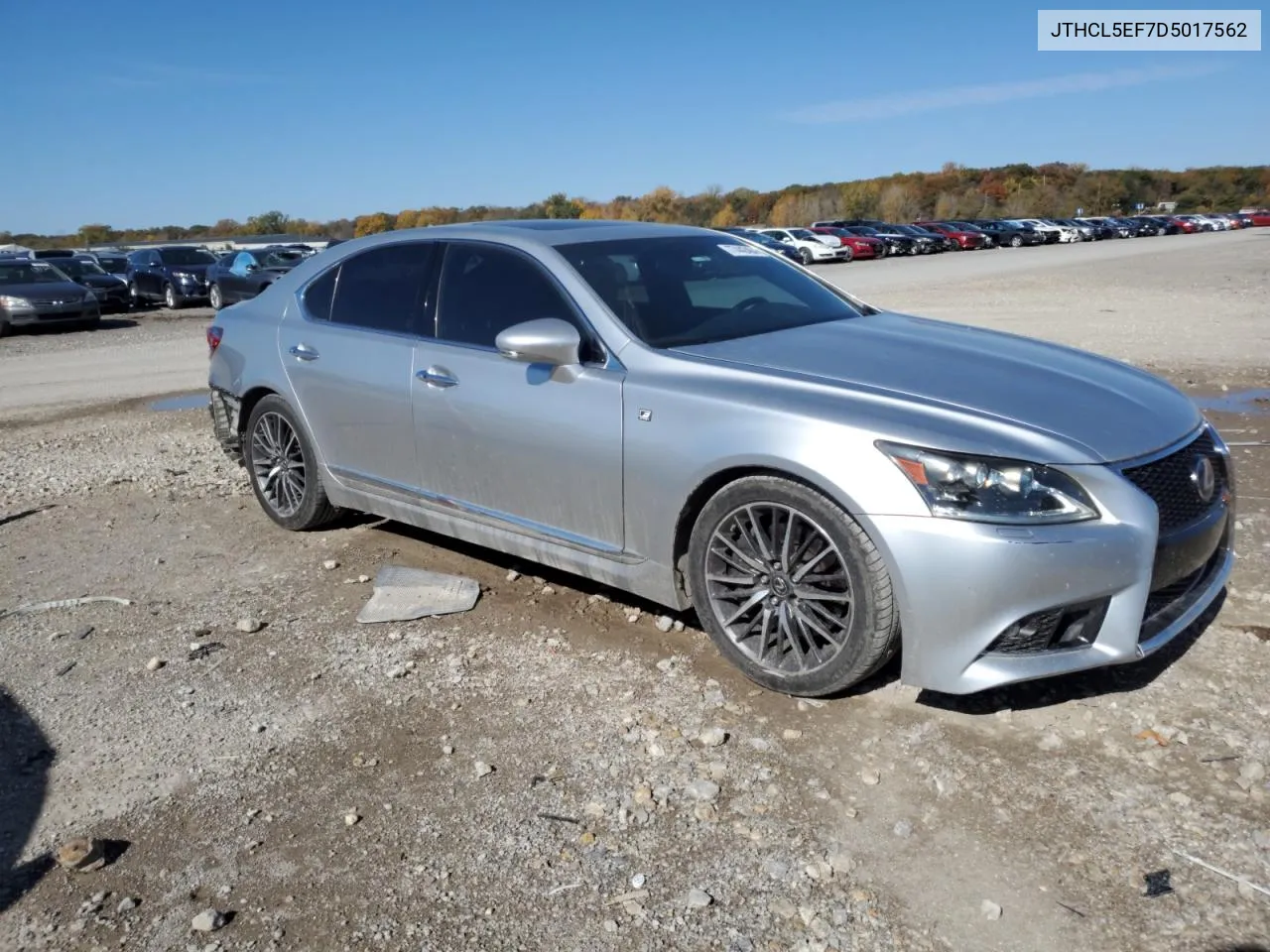 2013 Lexus Ls 460 VIN: JTHCL5EF7D5017562 Lot: 77442404