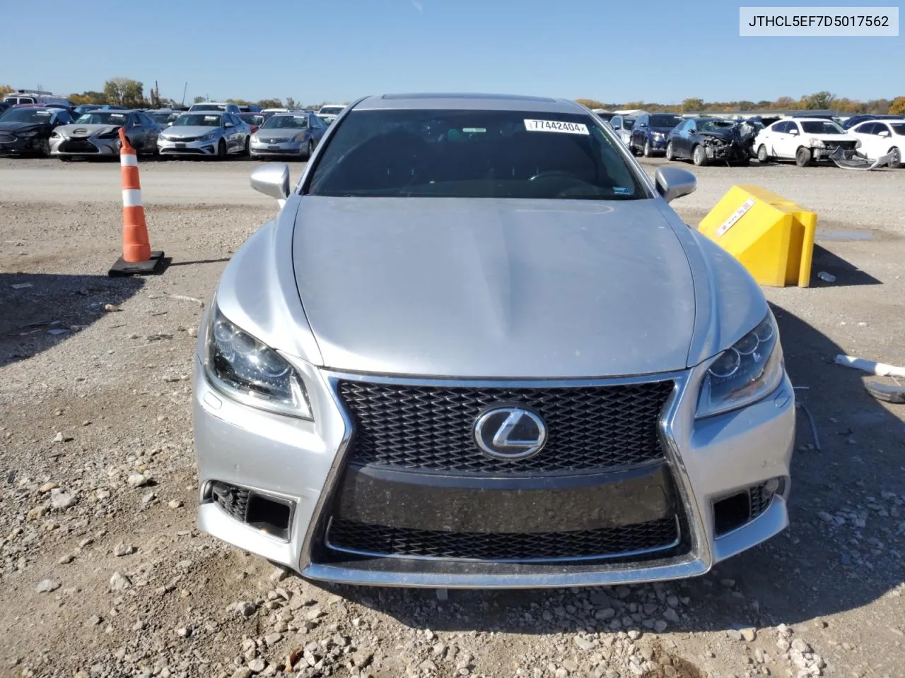 2013 Lexus Ls 460 VIN: JTHCL5EF7D5017562 Lot: 77442404