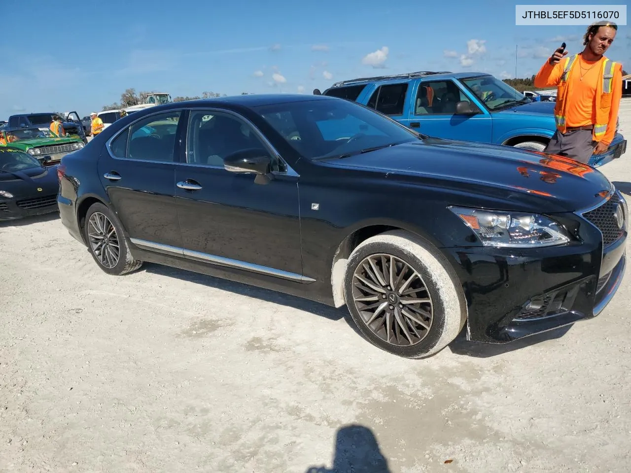 2013 Lexus Ls 460 VIN: JTHBL5EF5D5116070 Lot: 78073024