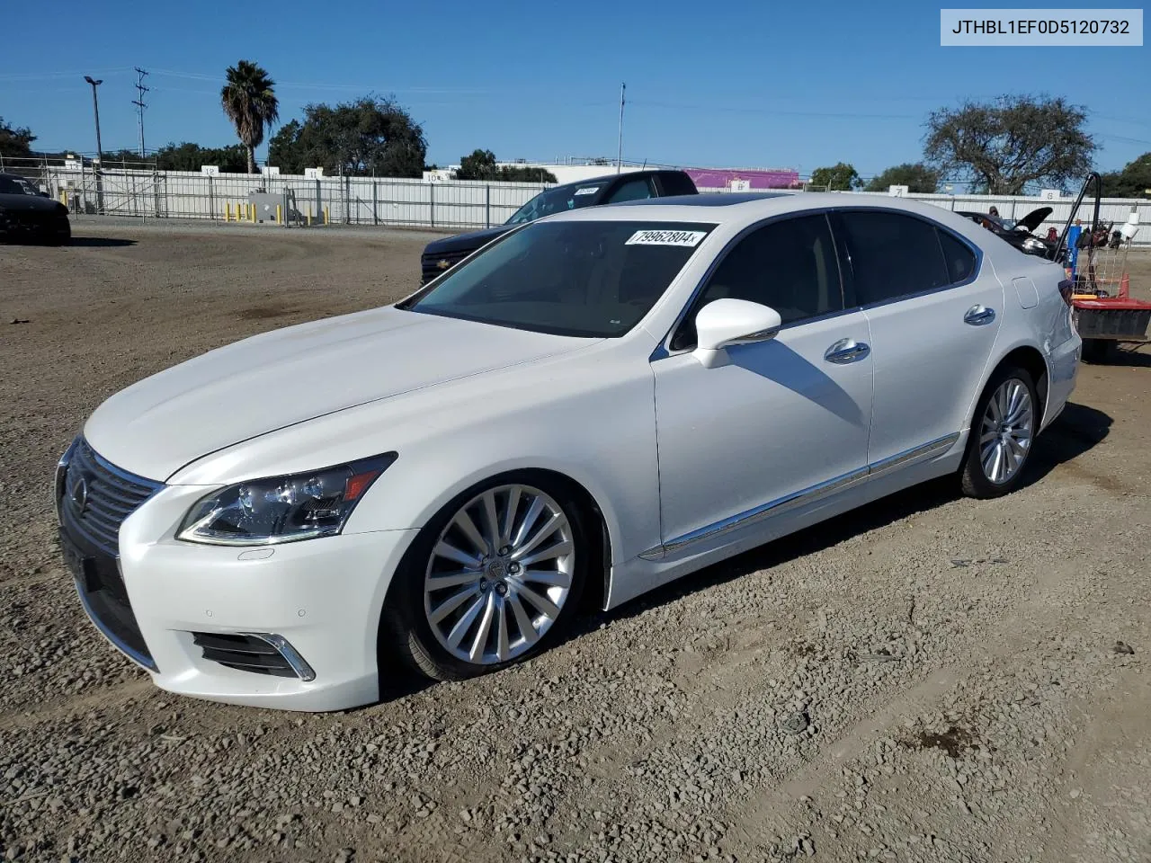 2013 Lexus Ls 460 VIN: JTHBL1EF0D5120732 Lot: 79962804