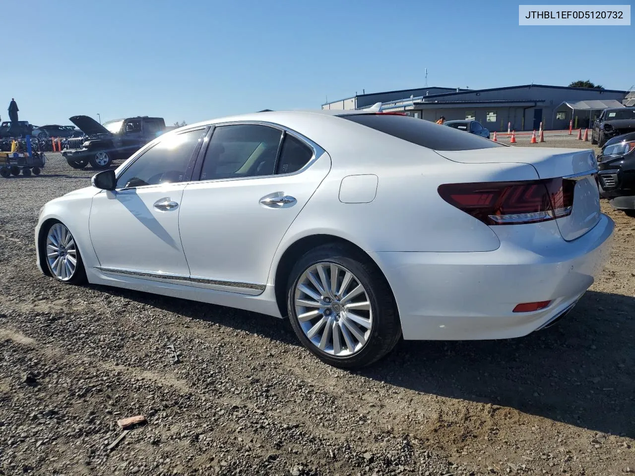 2013 Lexus Ls 460 VIN: JTHBL1EF0D5120732 Lot: 79962804