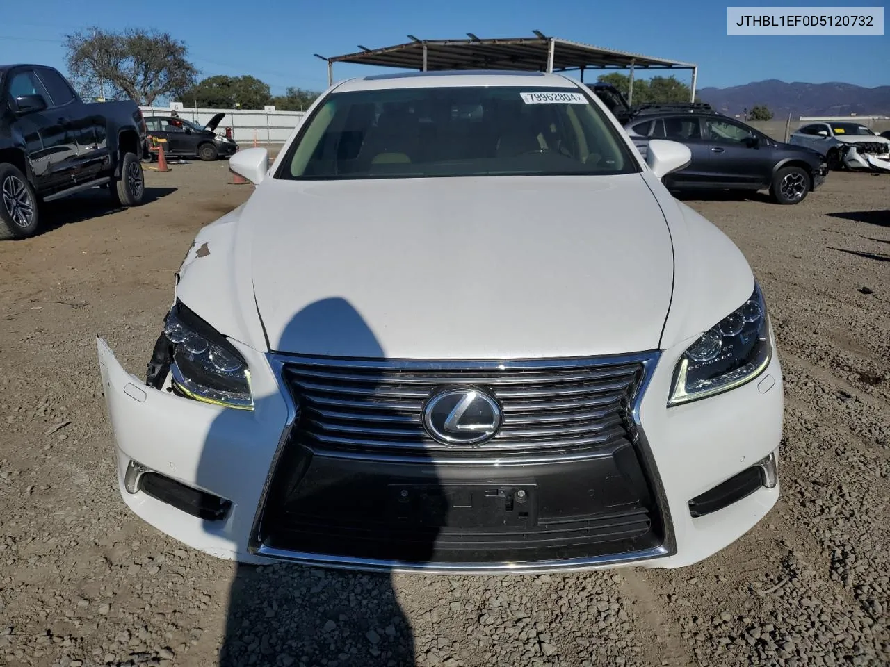 2013 Lexus Ls 460 VIN: JTHBL1EF0D5120732 Lot: 79962804