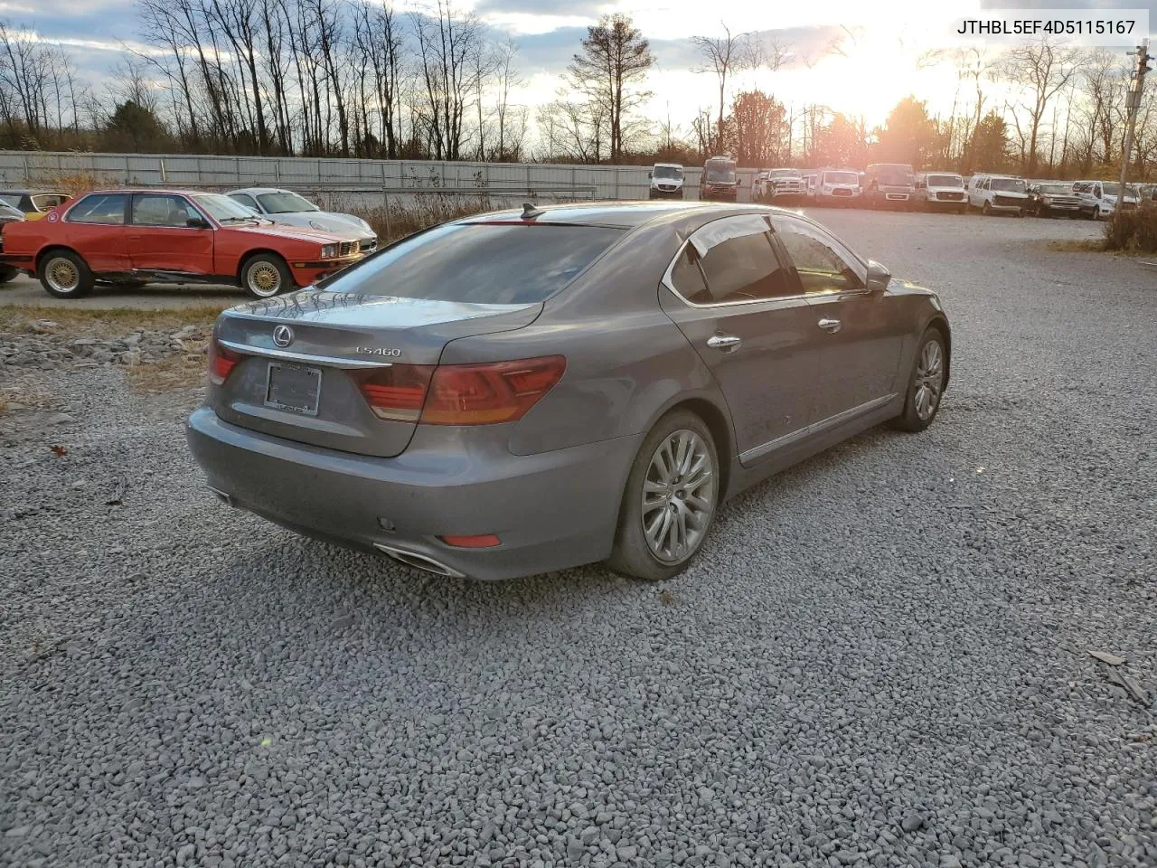 2013 Lexus Ls 460 VIN: JTHBL5EF4D5115167 Lot: 80294604