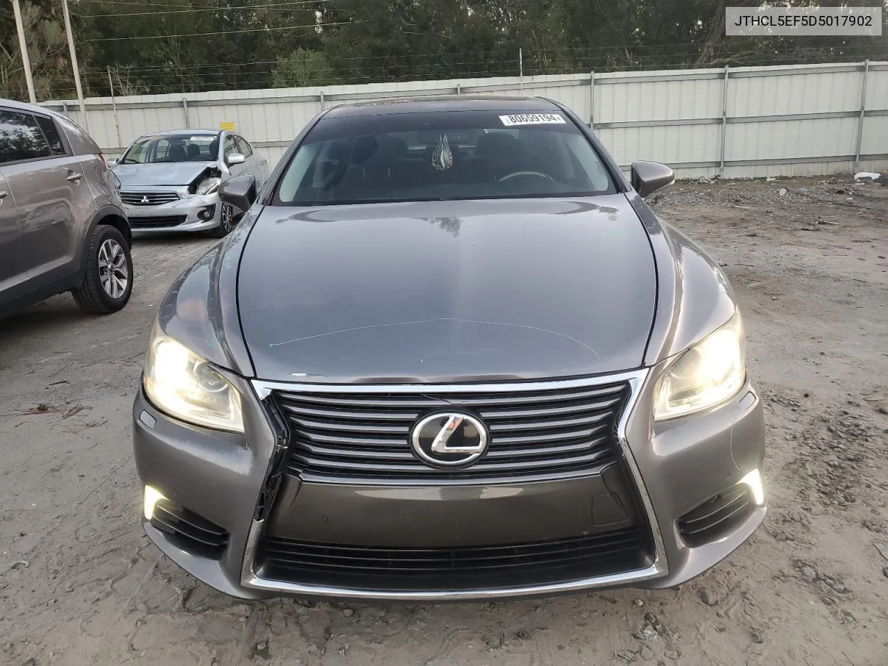 2013 Lexus Ls 460 VIN: JTHCL5EF5D5017902 Lot: 80659194