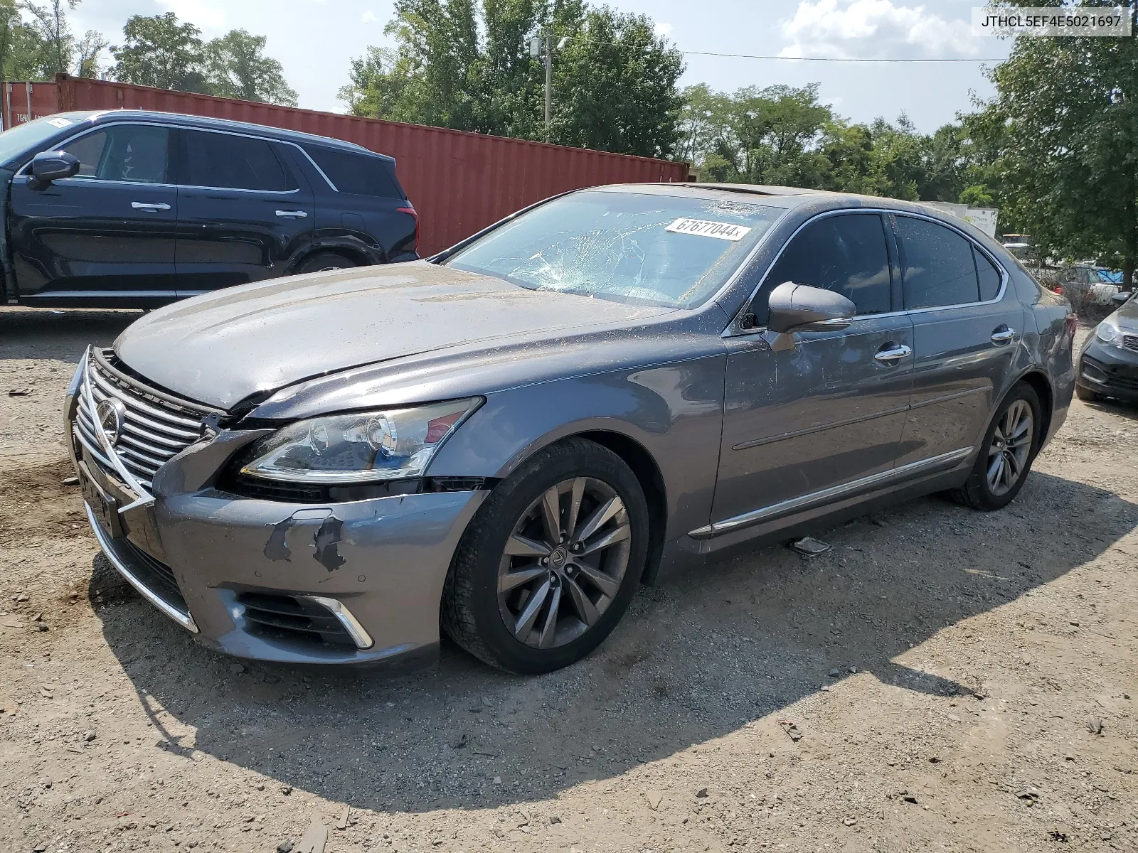 2014 Lexus Ls 460 VIN: JTHCL5EF4E5021697 Lot: 67677044