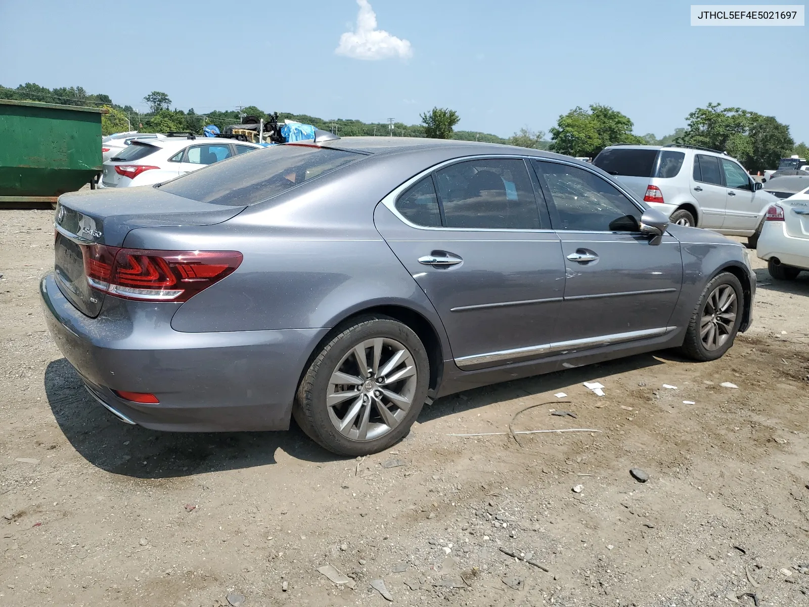 2014 Lexus Ls 460 VIN: JTHCL5EF4E5021697 Lot: 67677044