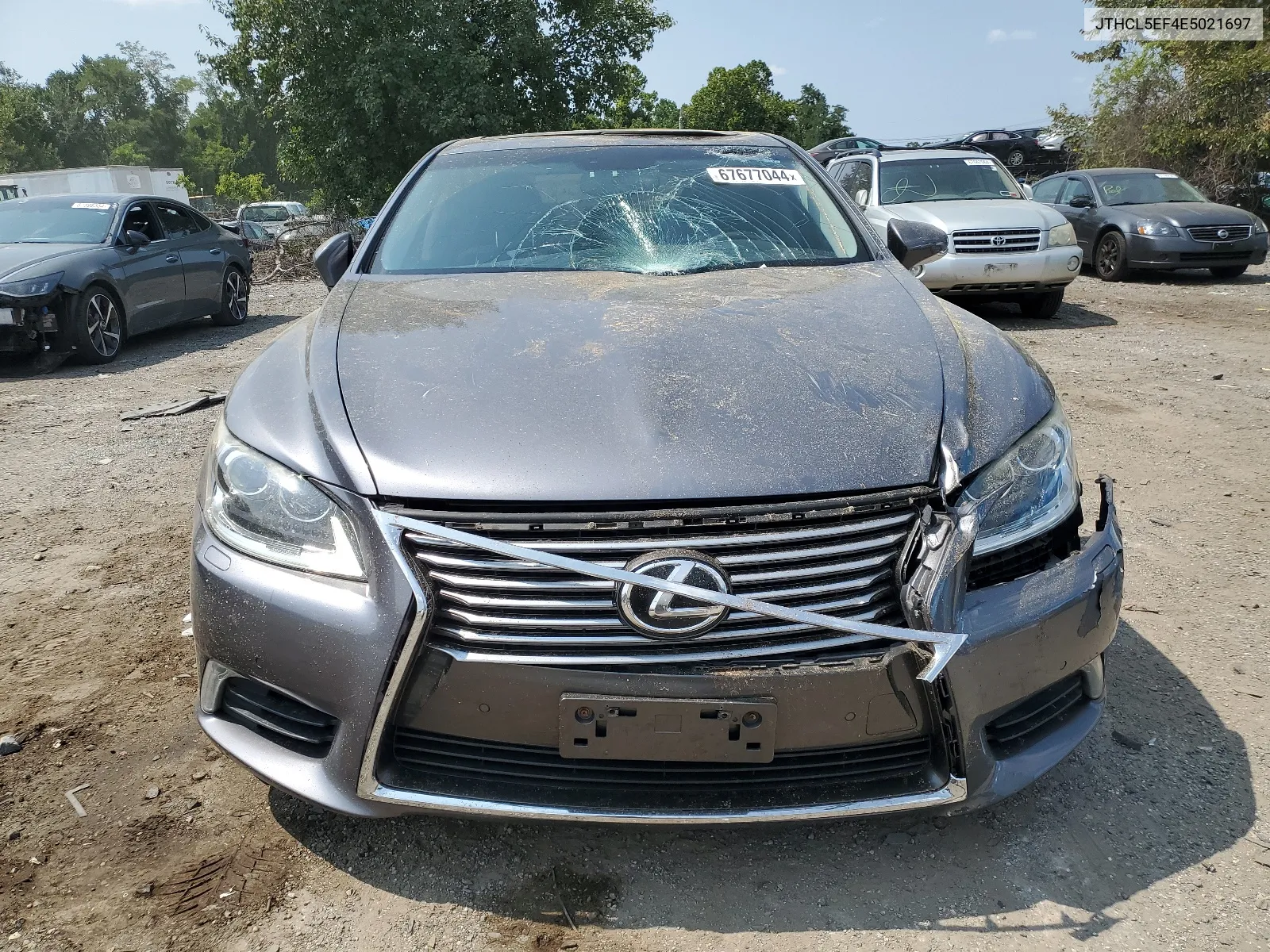 2014 Lexus Ls 460 VIN: JTHCL5EF4E5021697 Lot: 67677044