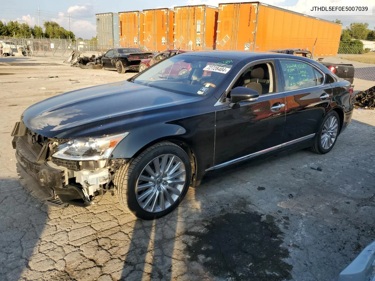 JTHDL5EF0E5007039 2014 Lexus Ls 460L