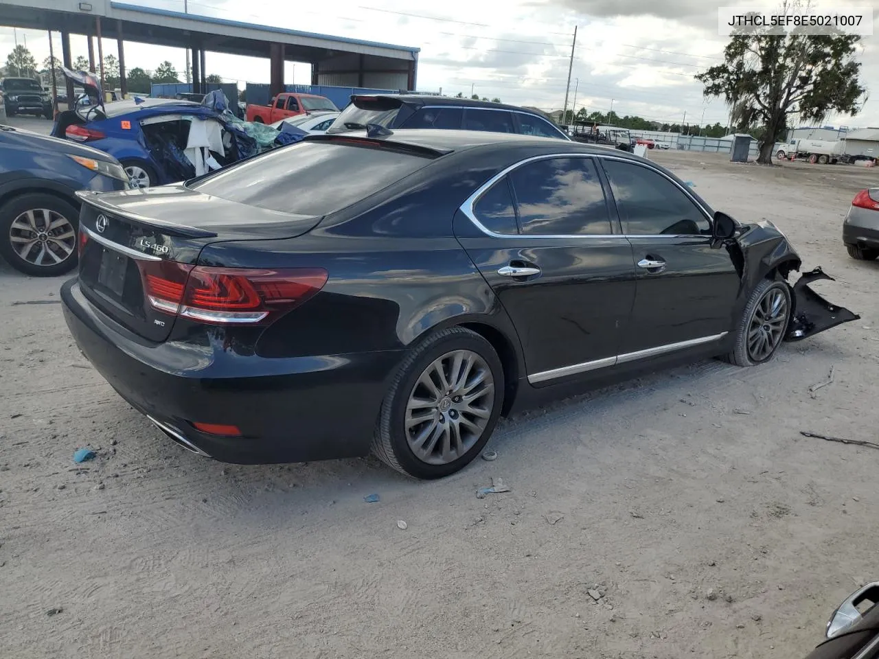 2014 Lexus Ls 460 VIN: JTHCL5EF8E5021007 Lot: 72943694