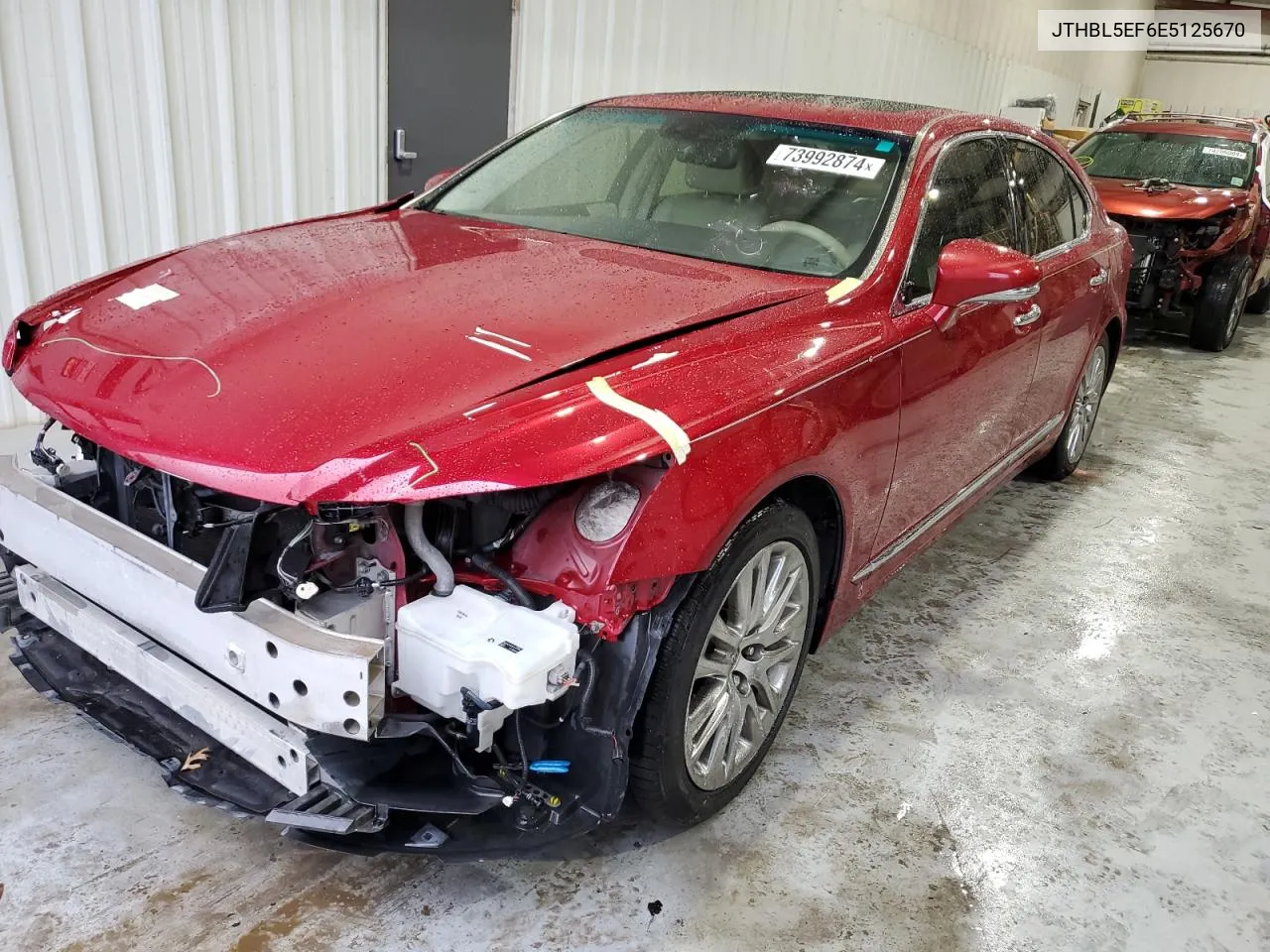 JTHBL5EF6E5125670 2014 Lexus Ls 460