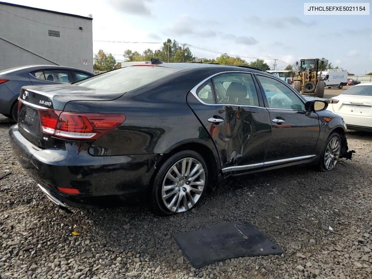 2014 Lexus Ls 460 VIN: JTHCL5EFXE5021154 Lot: 74044224