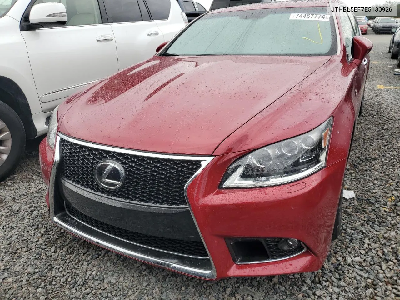 2014 Lexus Ls 460 VIN: JTHBL5EF7E5130926 Lot: 74467774