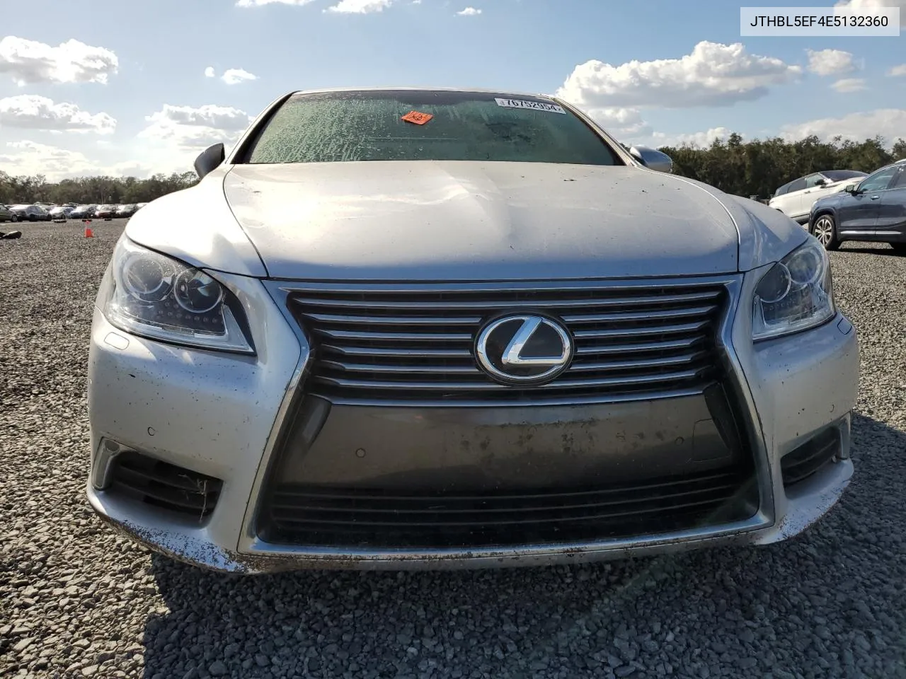 2014 Lexus Ls 460 VIN: JTHBL5EF4E5132360 Lot: 76752954