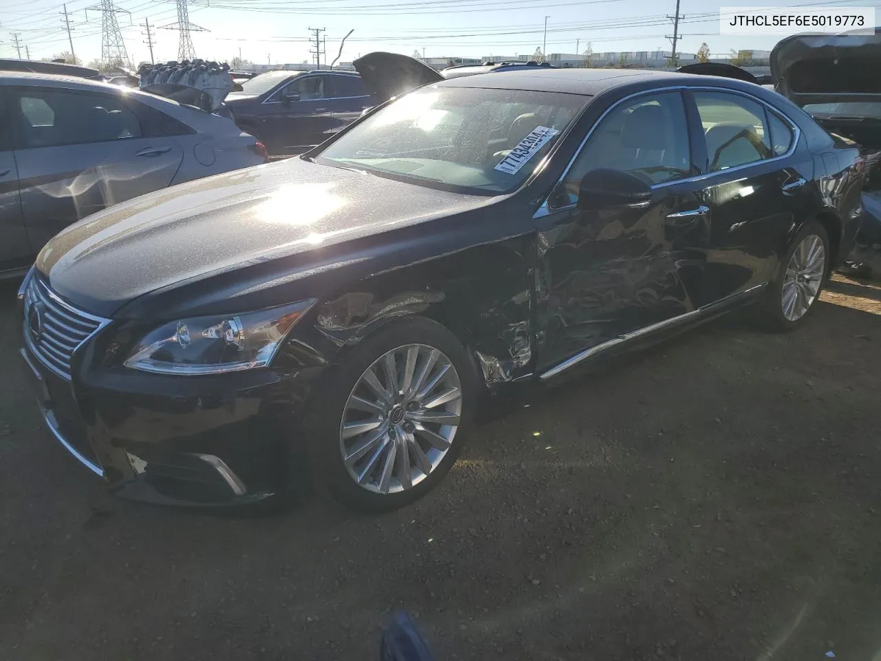 2014 Lexus Ls 460 VIN: JTHCL5EF6E5019773 Lot: 77434304