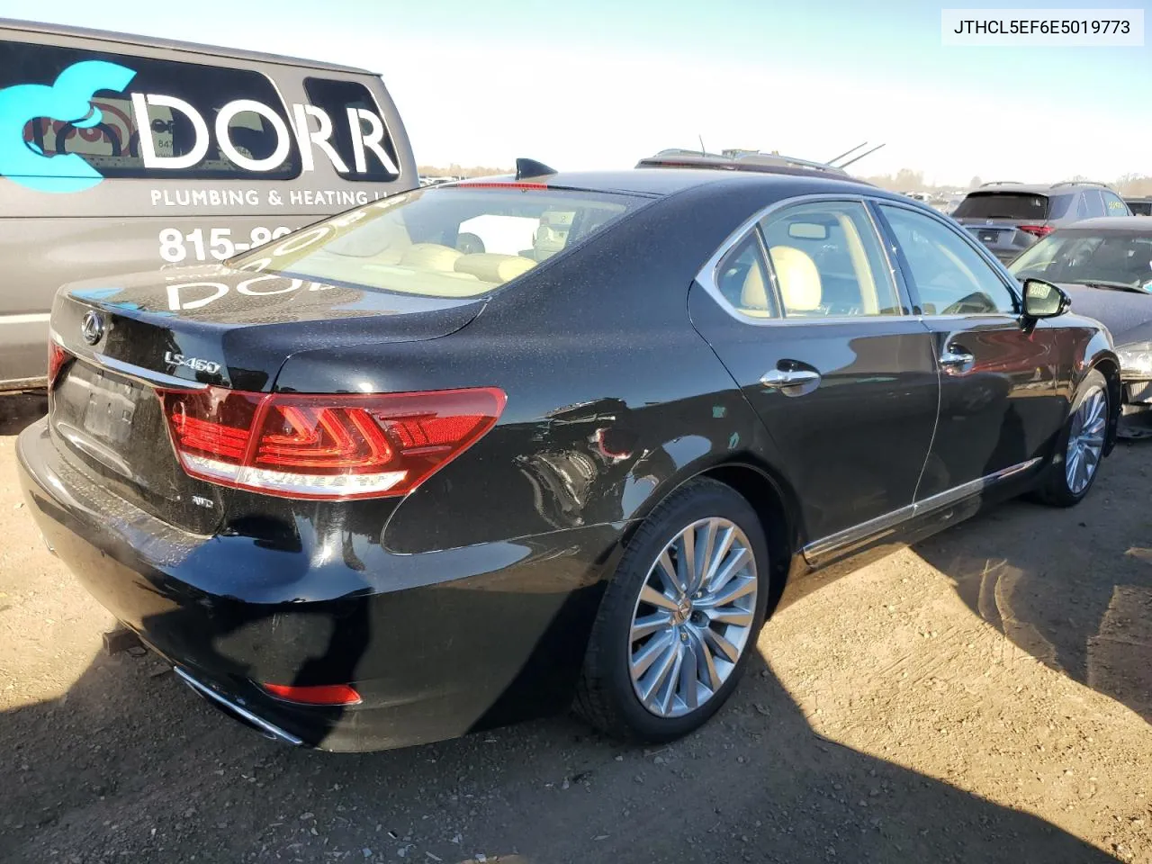 2014 Lexus Ls 460 VIN: JTHCL5EF6E5019773 Lot: 77434304