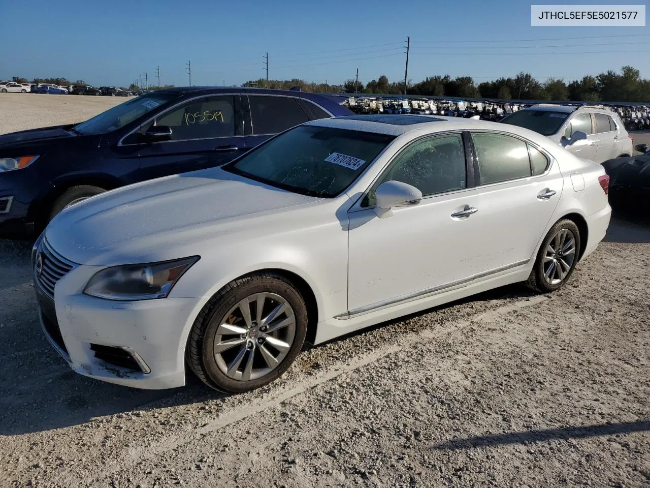 2014 Lexus Ls 460 VIN: JTHCL5EF5E5021577 Lot: 78707624