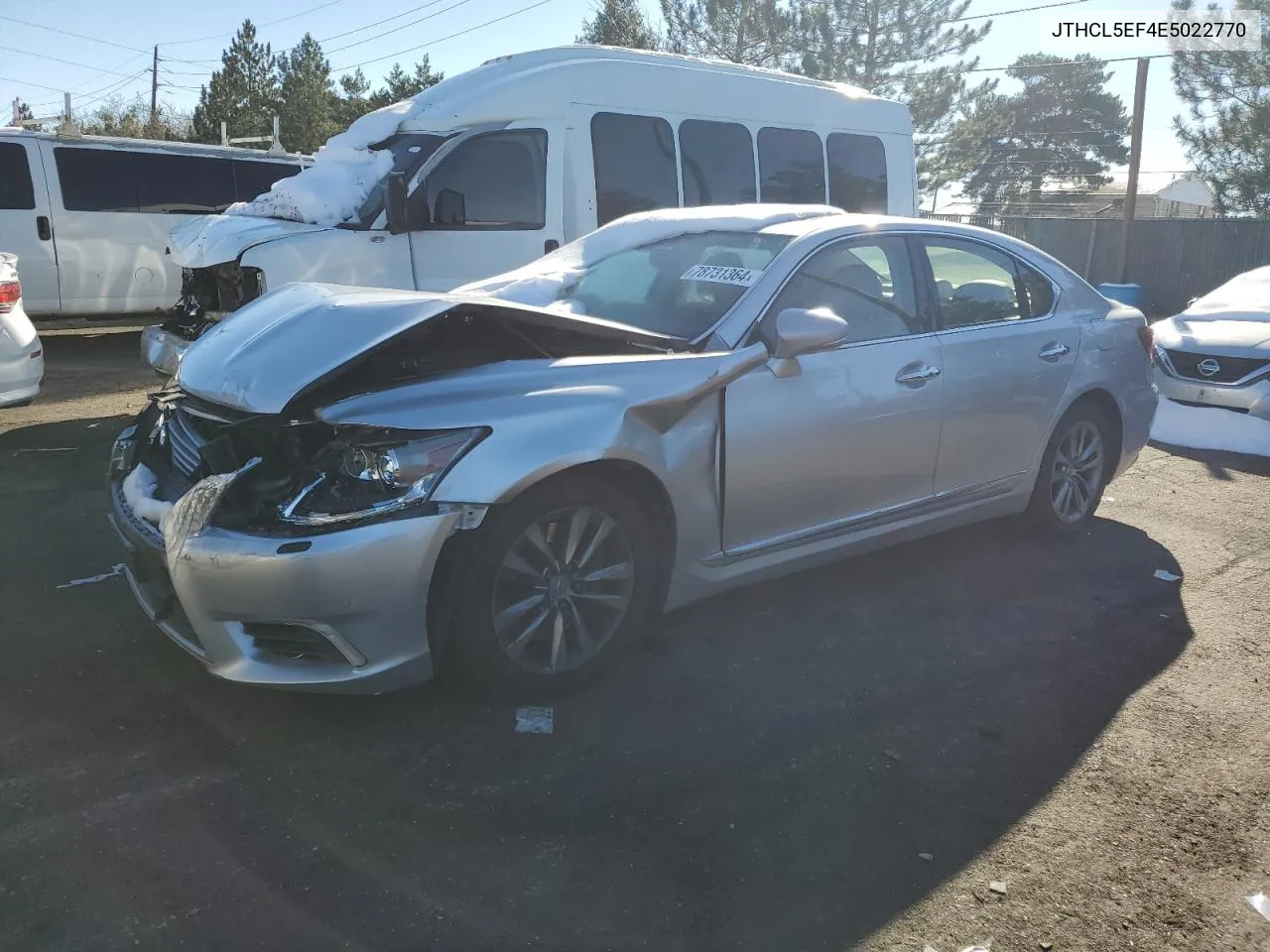 2014 Lexus Ls 460 VIN: JTHCL5EF4E5022770 Lot: 78731364