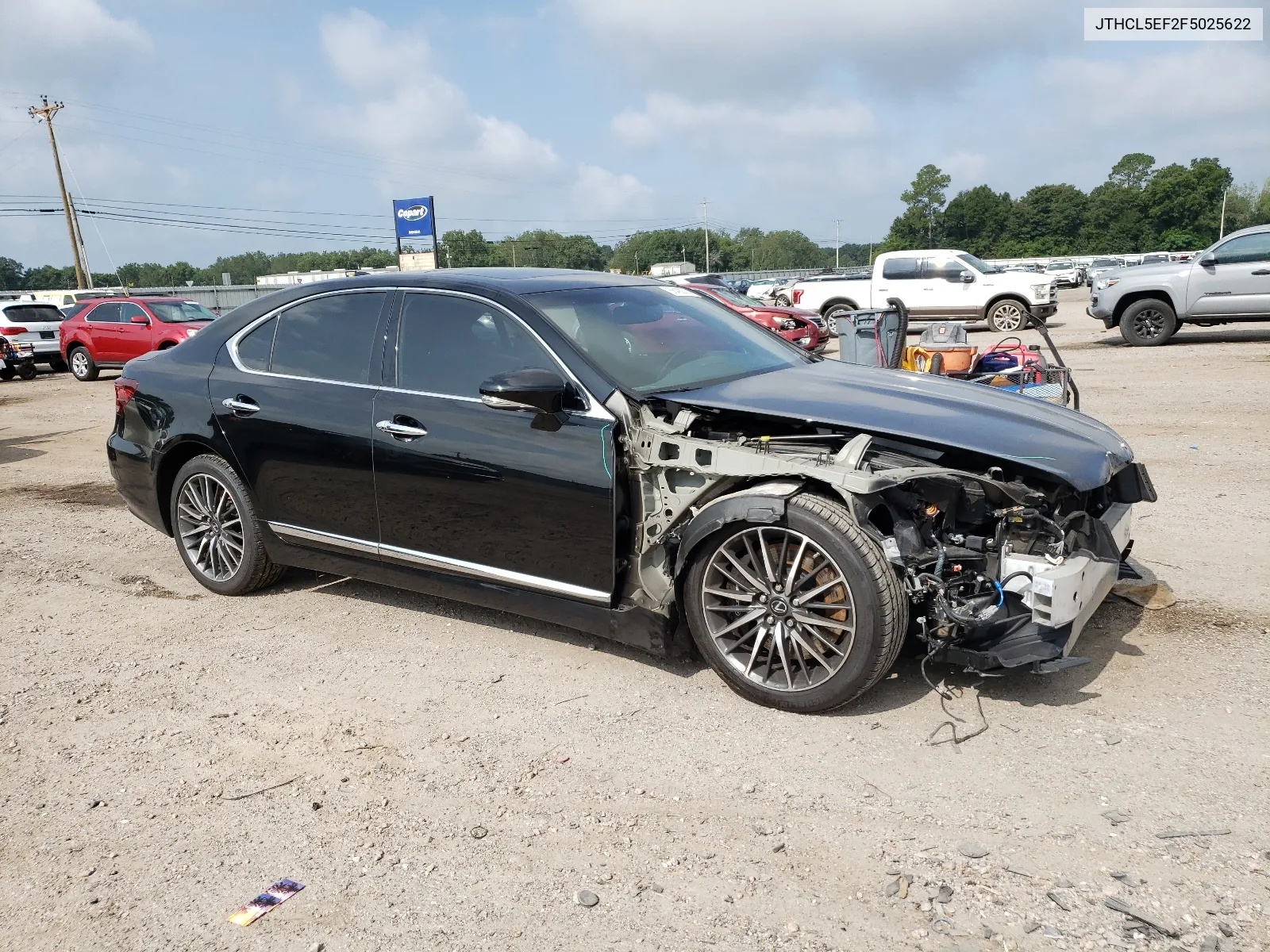 2015 Lexus Ls 460 VIN: JTHCL5EF2F5025622 Lot: 66490314