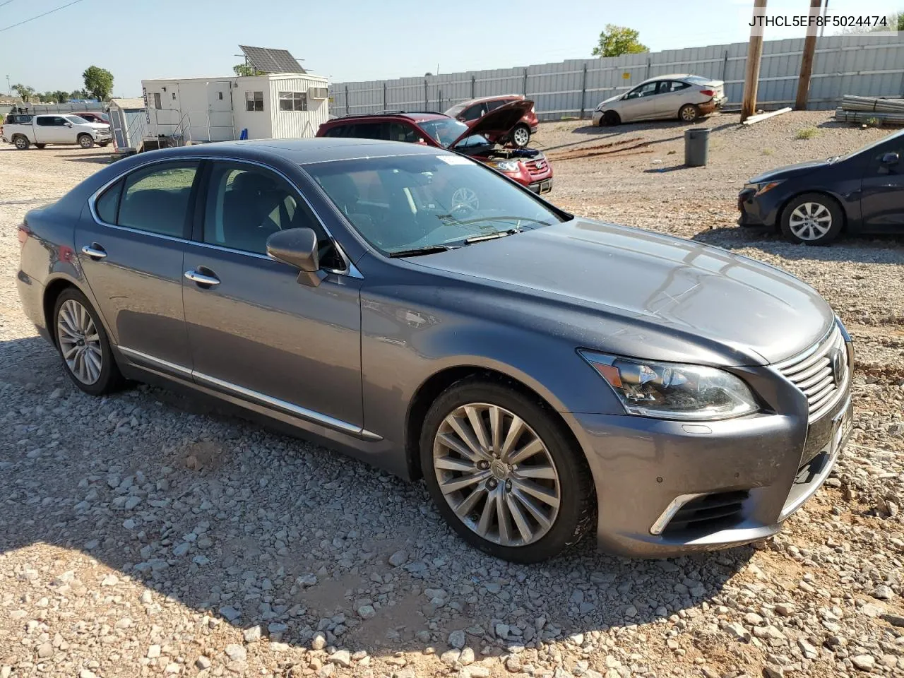 JTHCL5EF8F5024474 2015 Lexus Ls 460