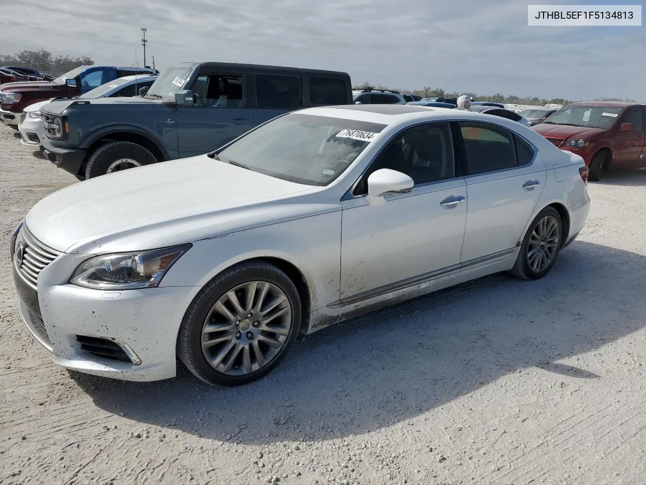 2015 Lexus Ls 460 VIN: JTHBL5EF1F5134813 Lot: 76870634