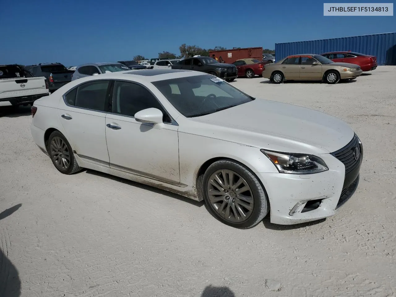 2015 Lexus Ls 460 VIN: JTHBL5EF1F5134813 Lot: 76870634