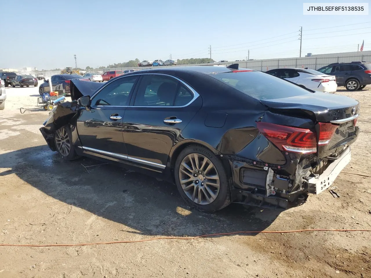 2015 Lexus Ls 460 VIN: JTHBL5EF8F5138535 Lot: 77170624