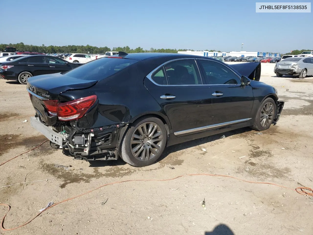 2015 Lexus Ls 460 VIN: JTHBL5EF8F5138535 Lot: 77170624