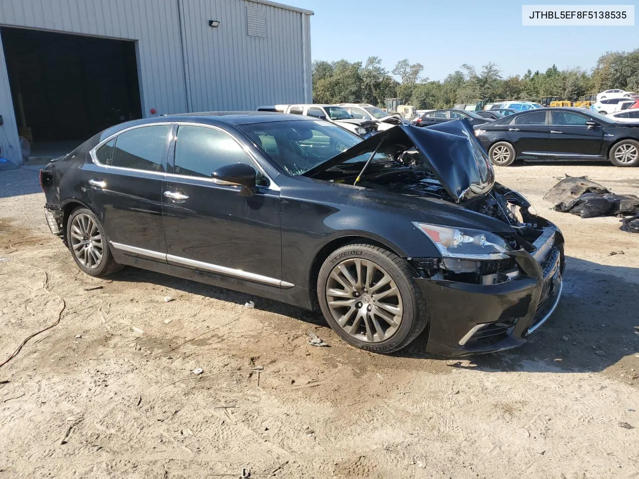 2015 Lexus Ls 460 VIN: JTHBL5EF8F5138535 Lot: 77170624