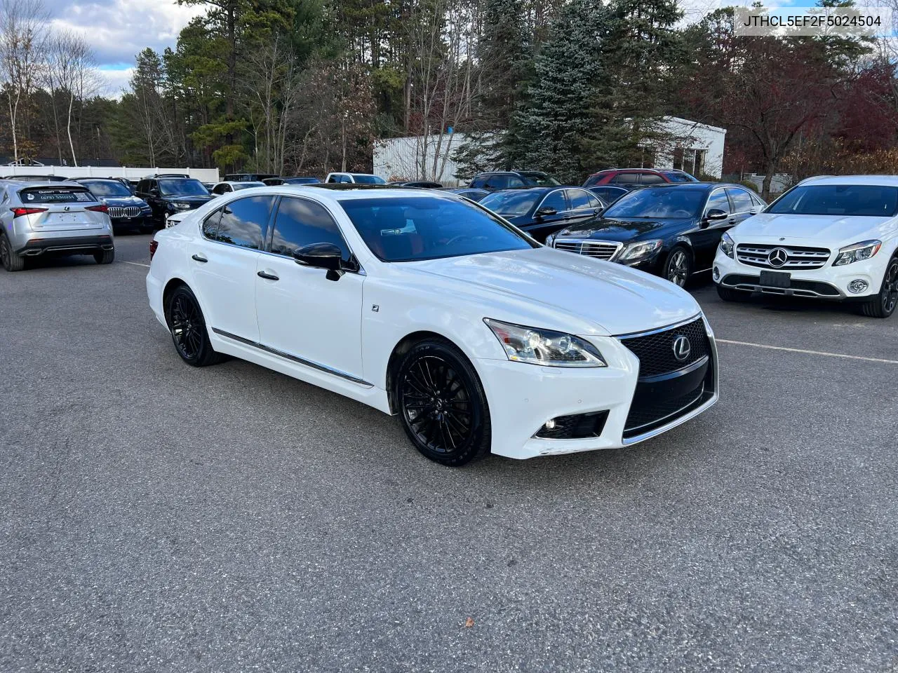 2015 Lexus Ls 460 VIN: JTHCL5EF2F5024504 Lot: 80587814