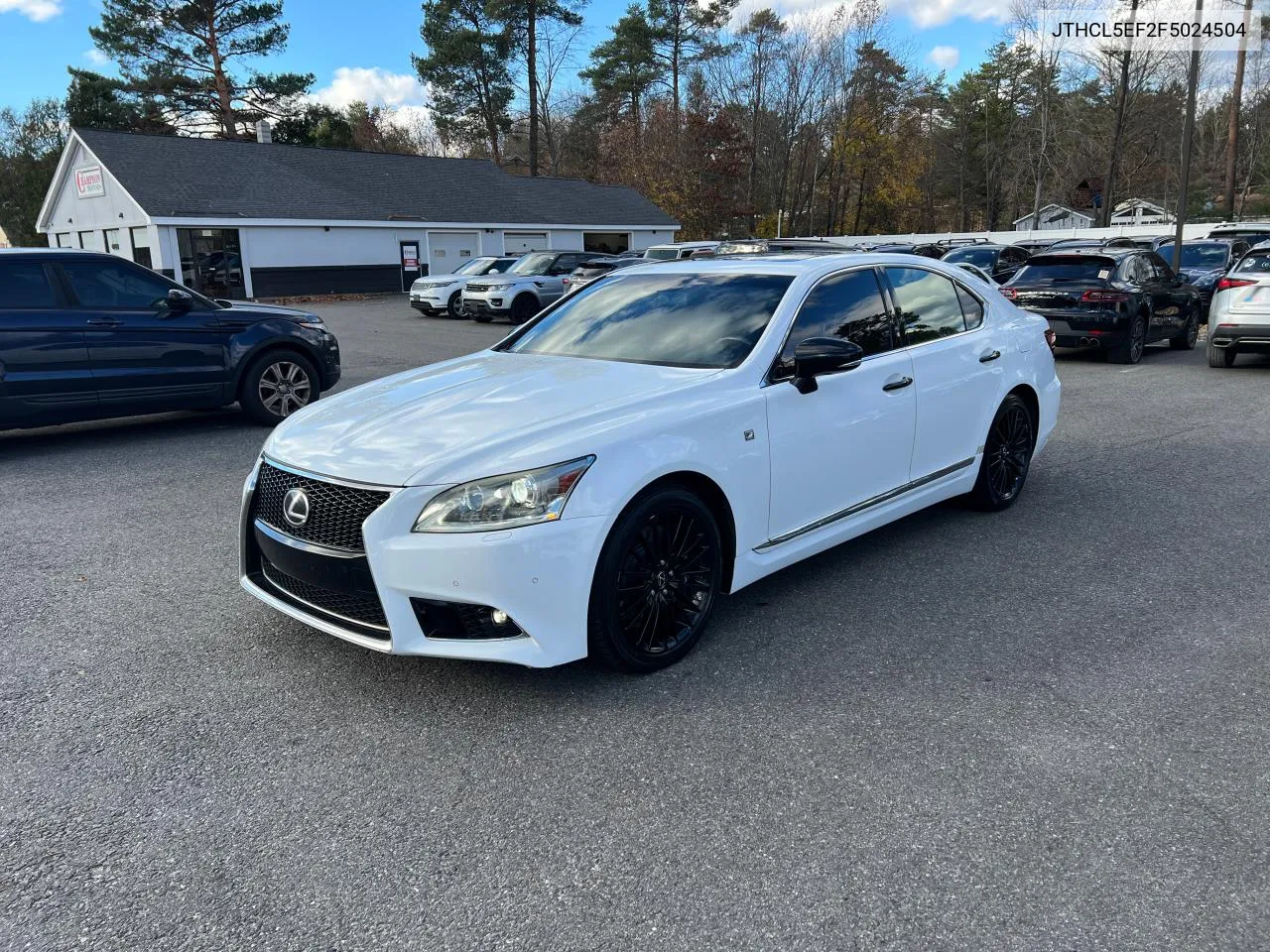 2015 Lexus Ls 460 VIN: JTHCL5EF2F5024504 Lot: 80587814