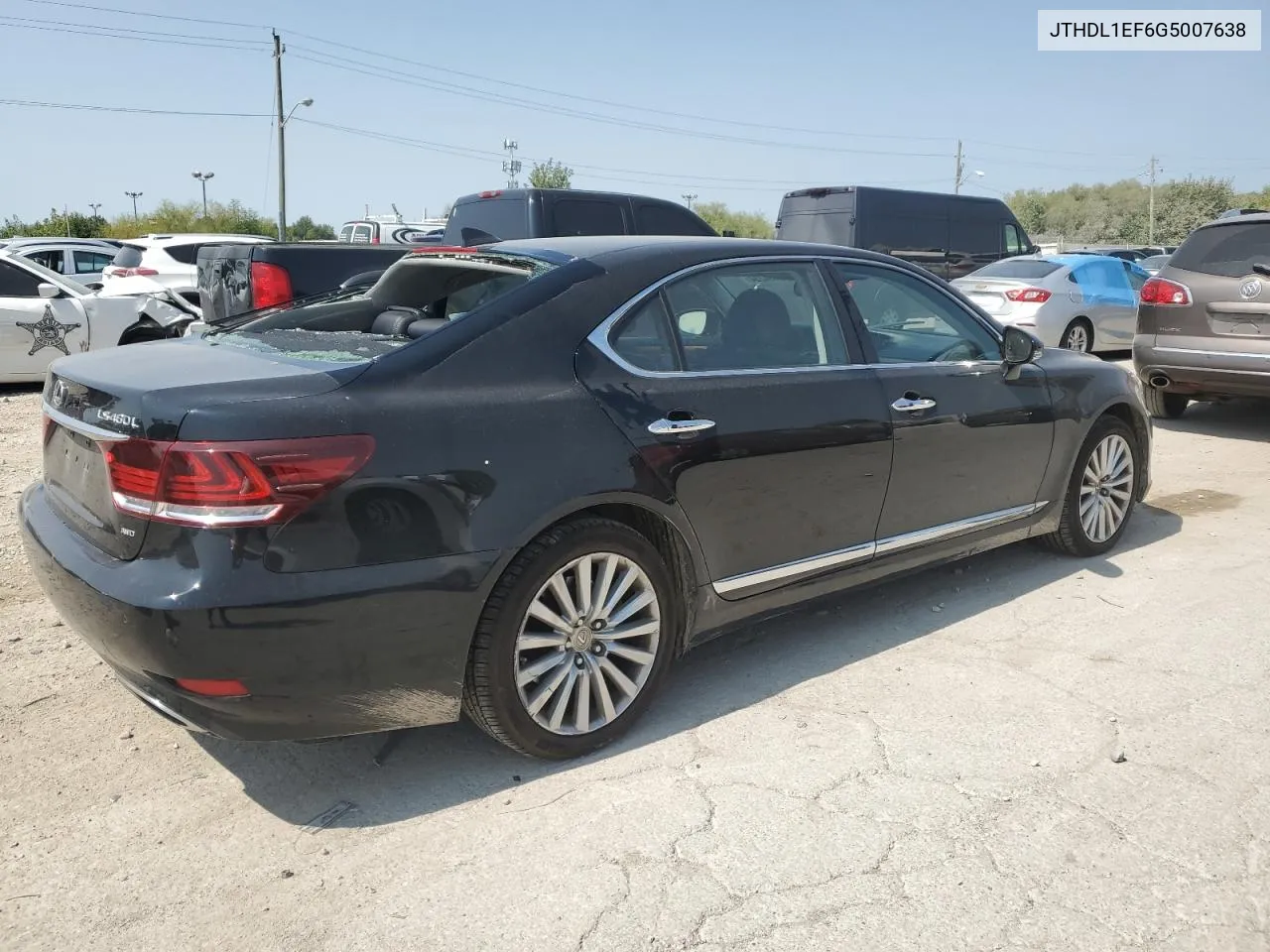 JTHDL1EF6G5007638 2016 Lexus Ls 460L