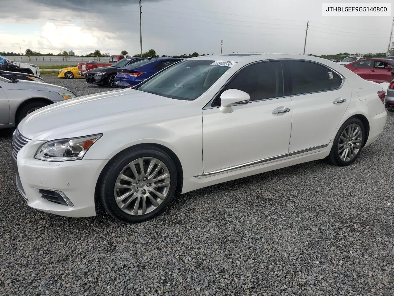 JTHBL5EF9G5140800 2016 Lexus Ls 460