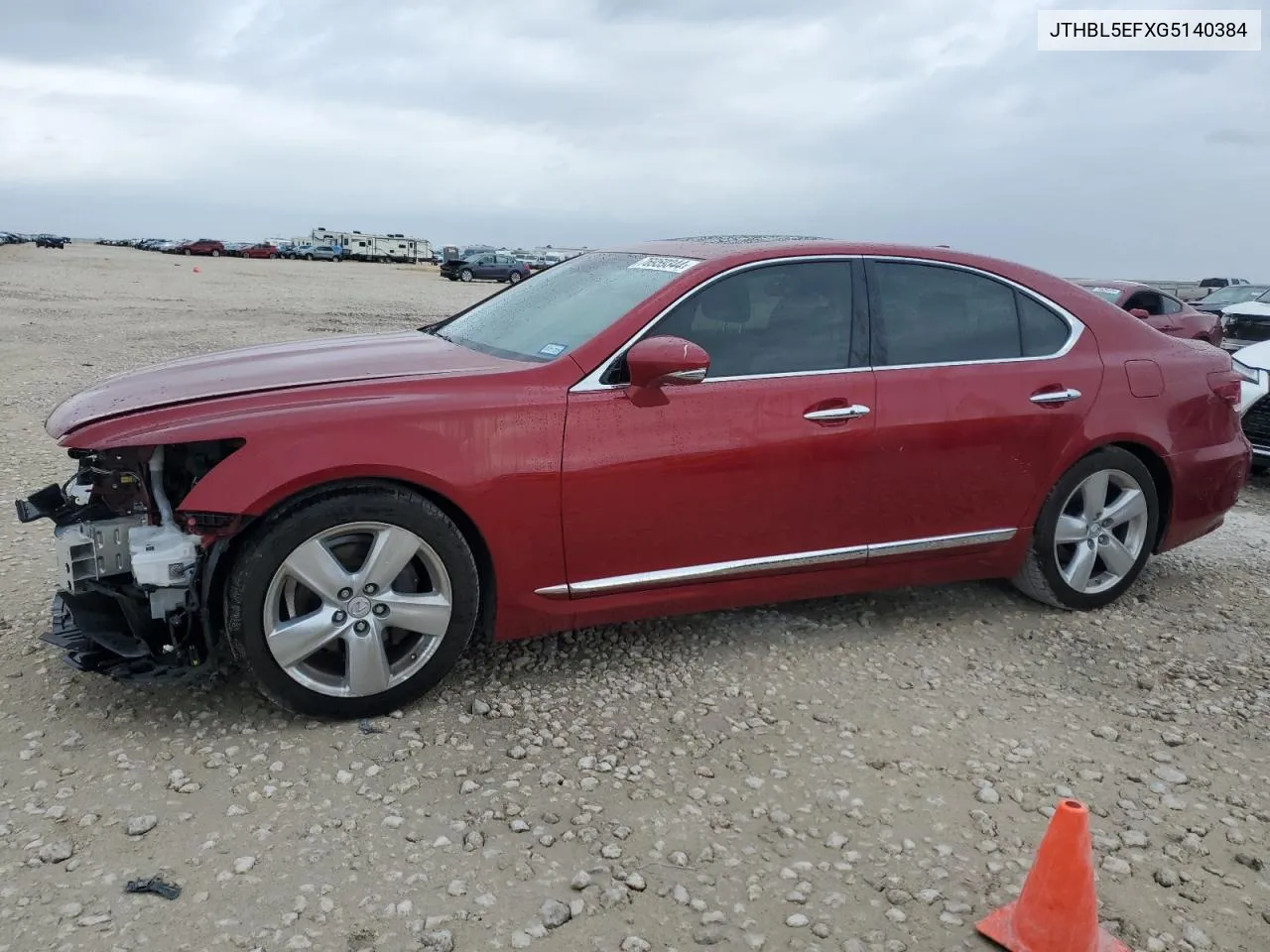 2016 Lexus Ls 460 VIN: JTHBL5EFXG5140384 Lot: 76959344