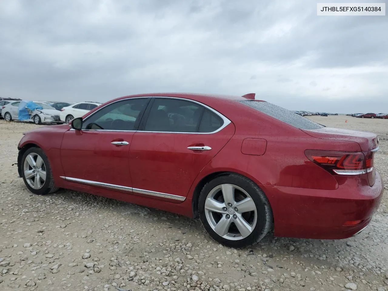 2016 Lexus Ls 460 VIN: JTHBL5EFXG5140384 Lot: 76959344