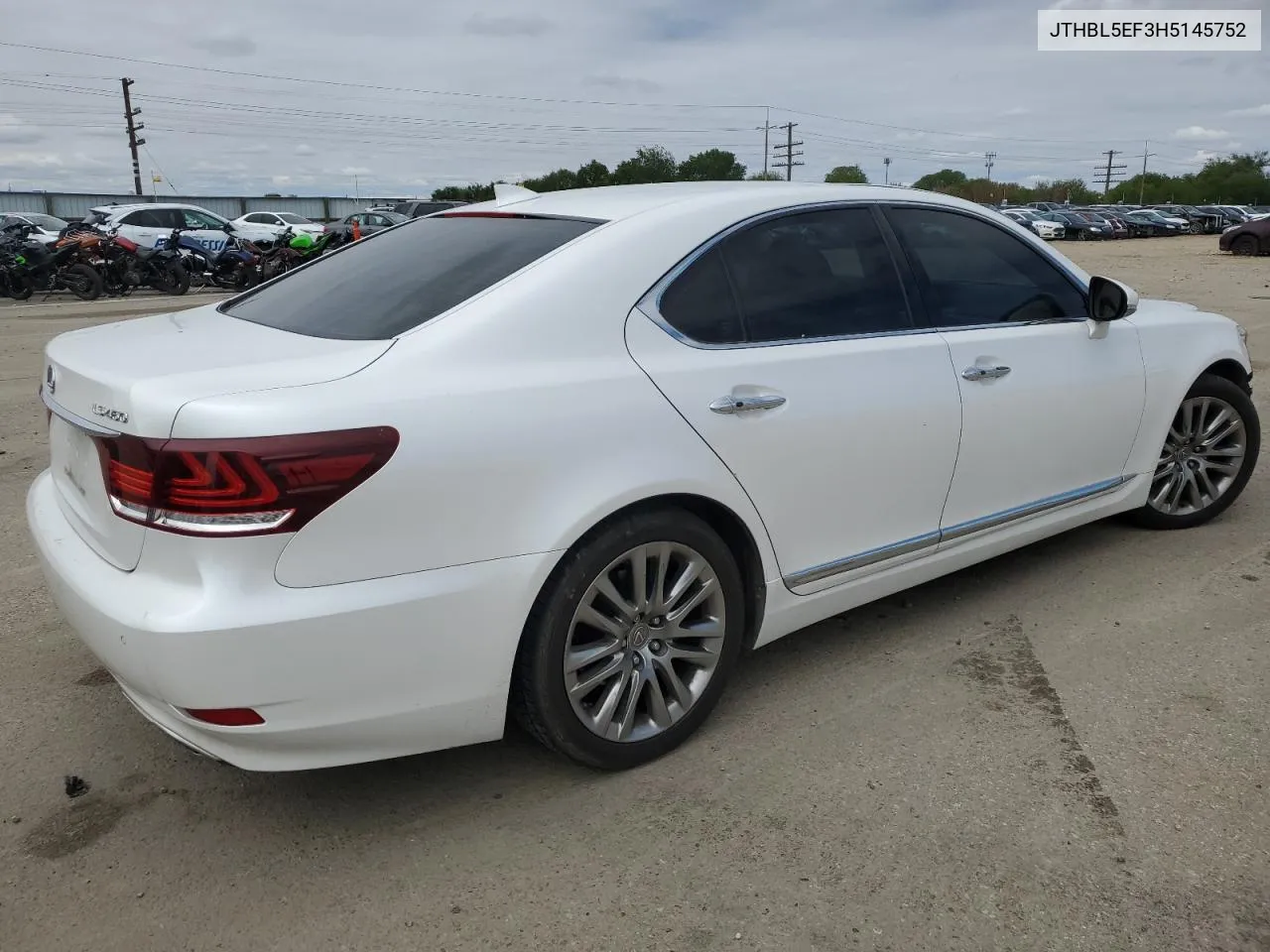 2017 Lexus Ls 460 VIN: JTHBL5EF3H5145752 Lot: 55567714