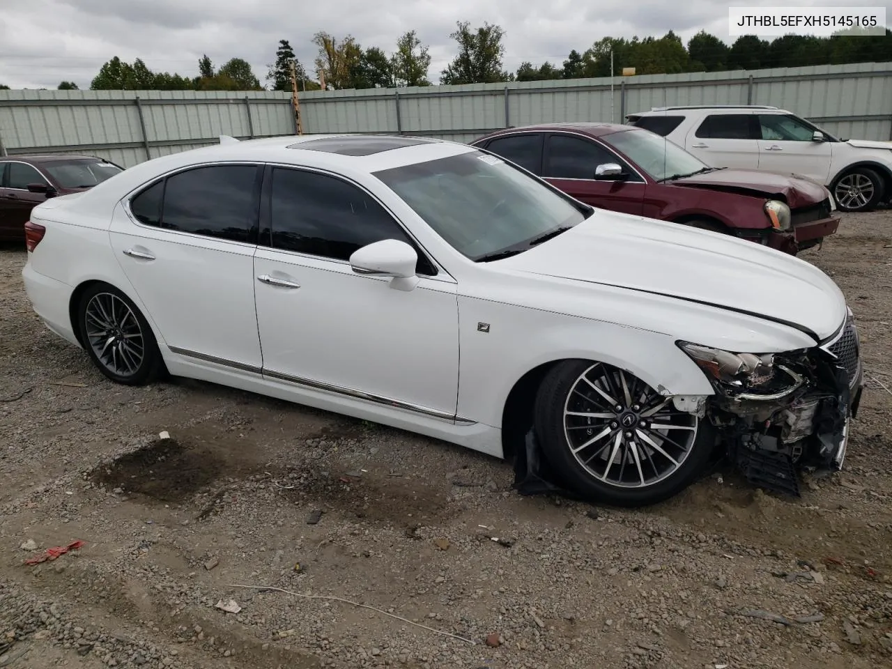 JTHBL5EFXH5145165 2017 Lexus Ls 460