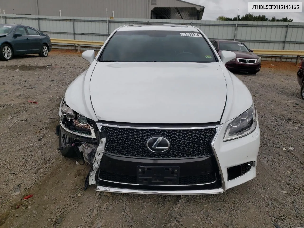 JTHBL5EFXH5145165 2017 Lexus Ls 460