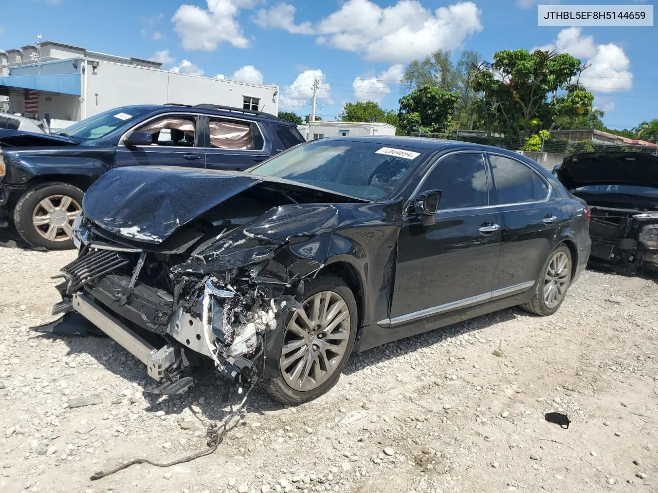 2017 Lexus Ls 460 VIN: JTHBL5EF8H5144659 Lot: 72804694