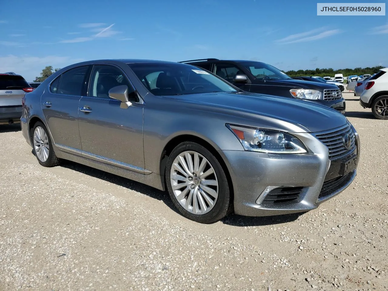 2017 Lexus Ls 460 VIN: JTHCL5EF0H5028960 Lot: 73688914