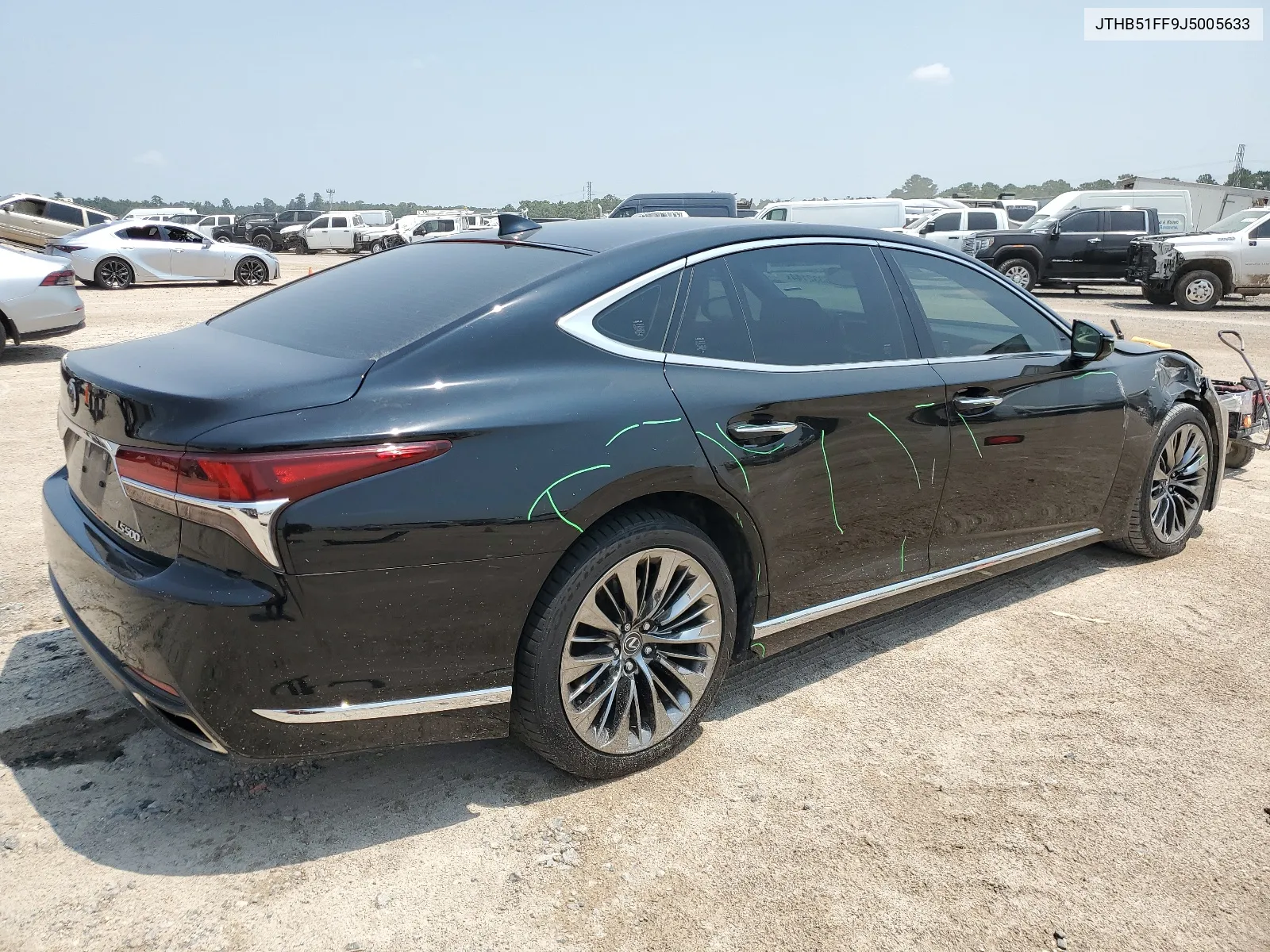 2018 Lexus Ls 500 Base VIN: JTHB51FF9J5005633 Lot: 66332144