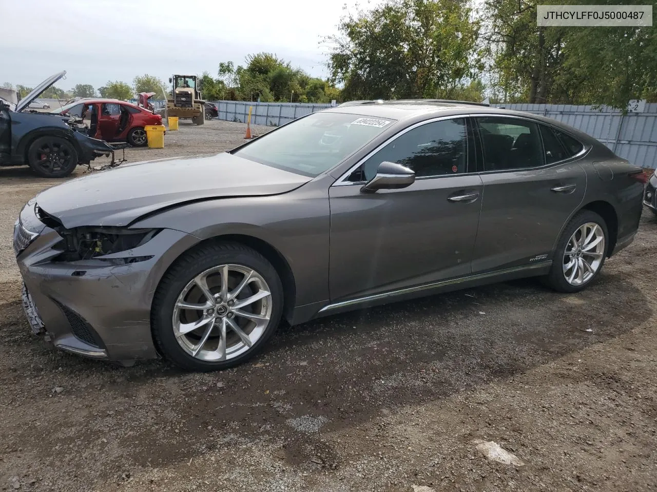 2018 Lexus Ls 500H VIN: JTHCYLFF0J5000487 Lot: 69422254