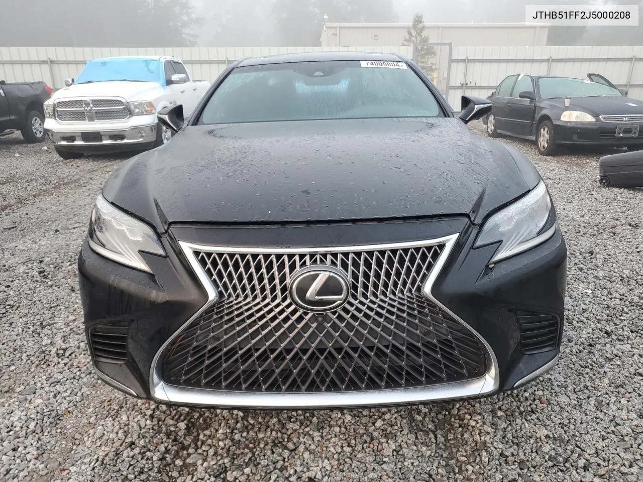 2018 Lexus Ls 500 Base VIN: JTHB51FF2J5000208 Lot: 74009804