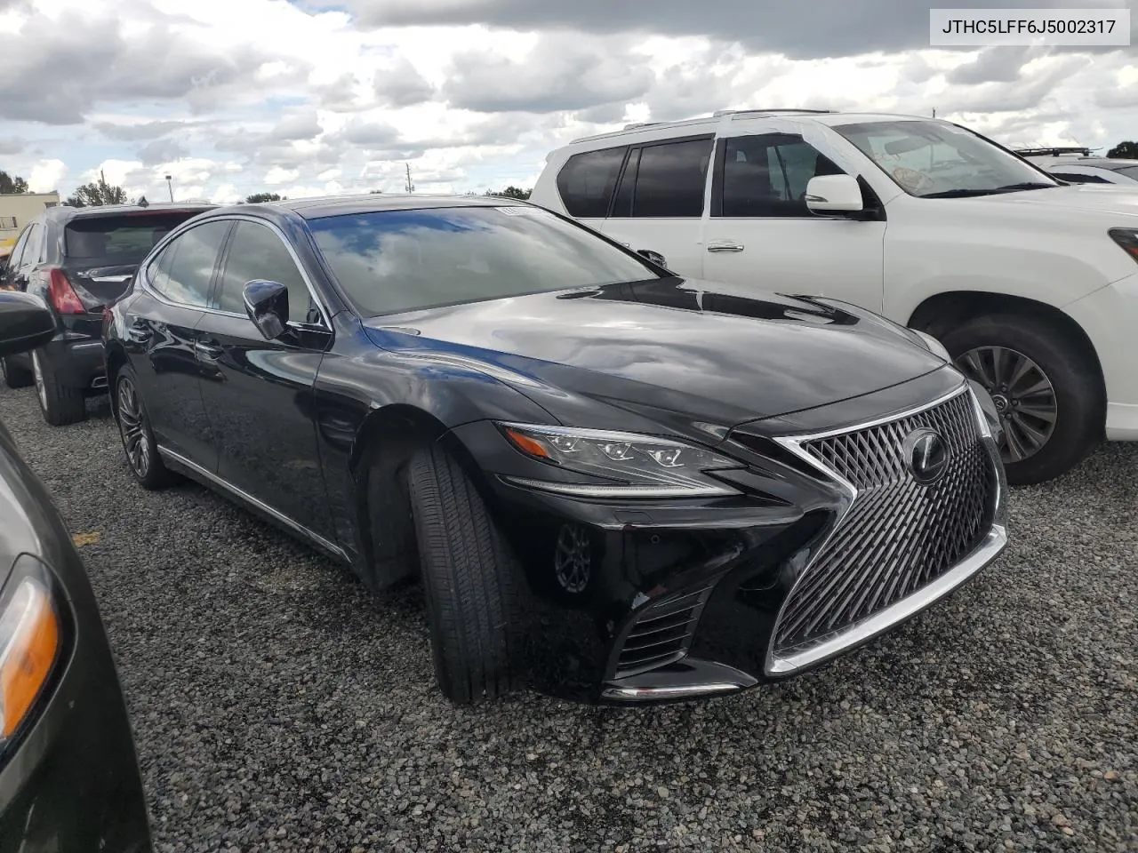 2018 Lexus Ls 500 VIN: JTHC5LFF6J5002317 Lot: 74104564