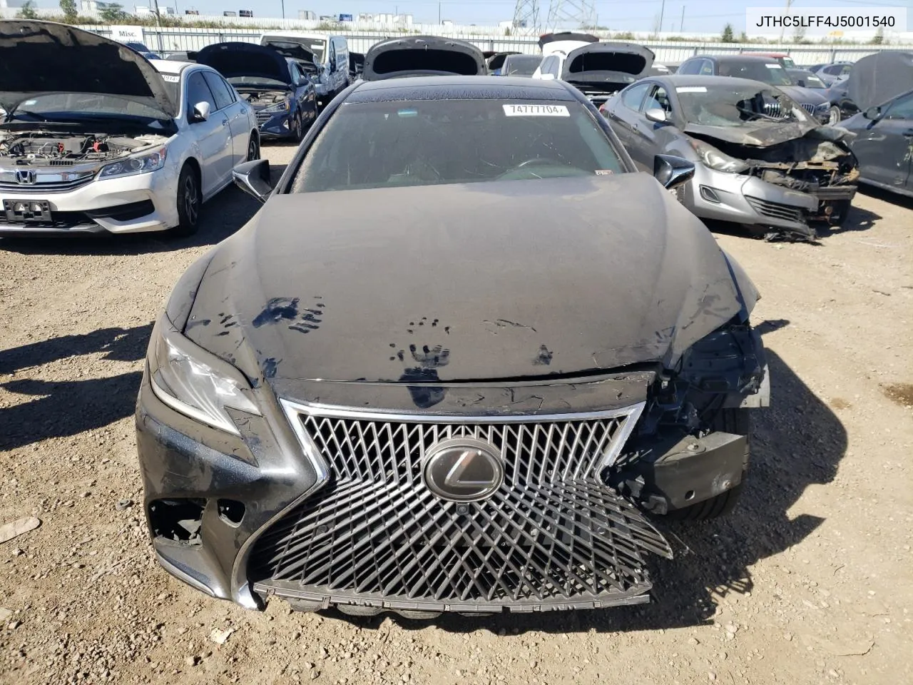 JTHC5LFF4J5001540 2018 Lexus Ls 500