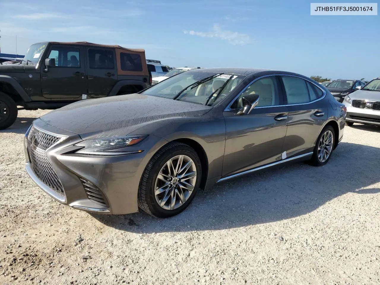 2018 Lexus Ls 500 Base VIN: JTHB51FF3J5001674 Lot: 75014034